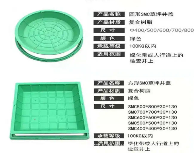 龙游树脂复合种植井盖展示